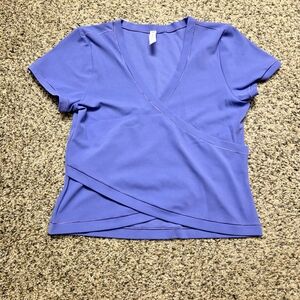Athleta Transend V-Neck Wrap Top